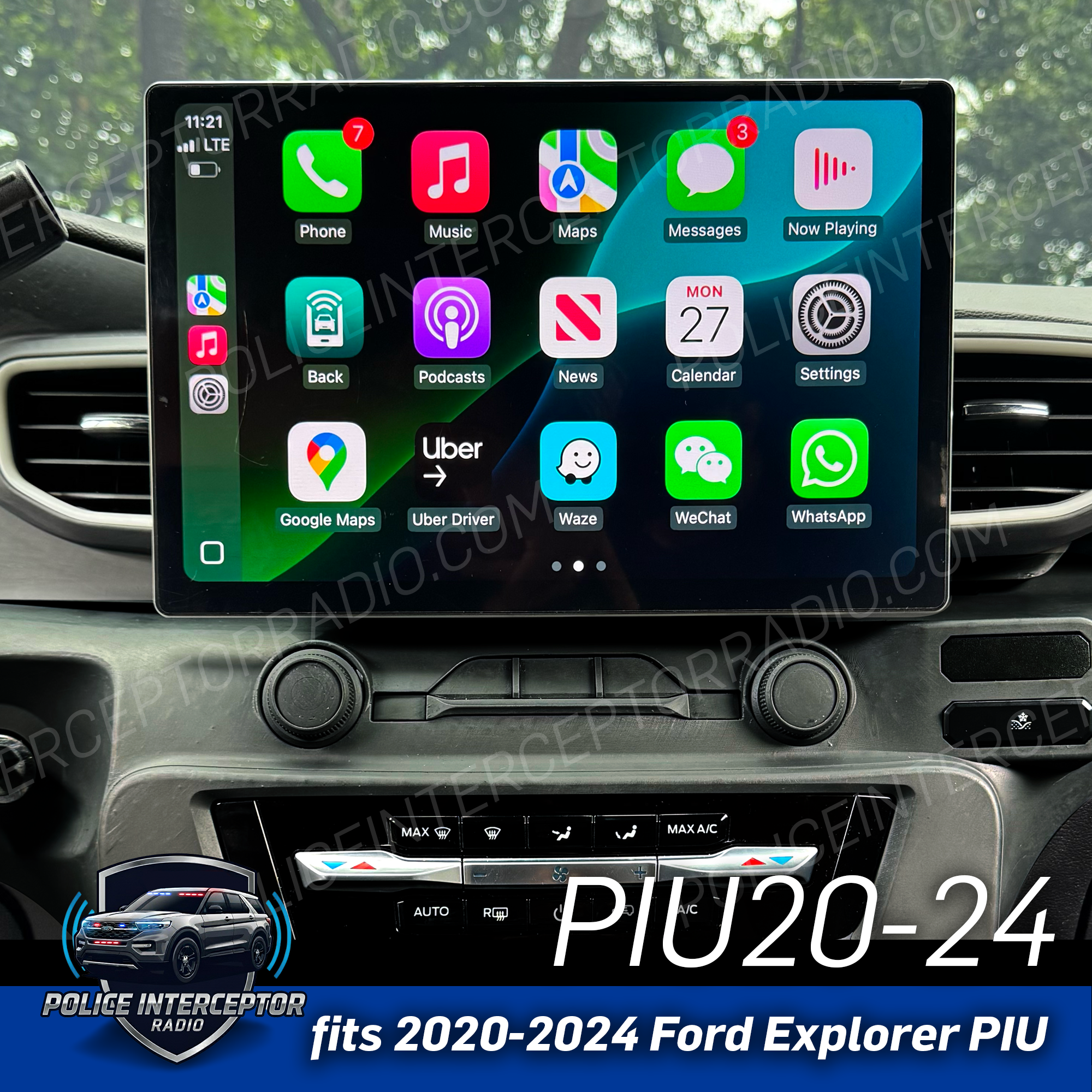 PIU20-24 for 2020 to 2024 Ford Explorer Police Interceptor